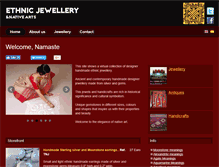 Tablet Screenshot of ethnicjewellery786.com